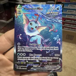 Vaporeon VMAX SWSH182 Sword & Shield Promo Holo Pokemon TCG Card NM/M - Image 1