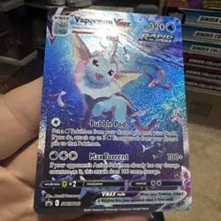 Vaporeon VMAX SWSH182 Sword & Shield Promo Holo Pokemon TCG Card NM/M - Image 2