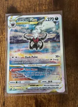 The Pokemon Company Darkrai VSTAR GG50/GG70 Crown Zenith GG Full Art Holo 270 - Image 1