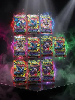 Pokemon TCG: Phantasmal Flames Booster Pack - Includes 10 Packs - Image 1