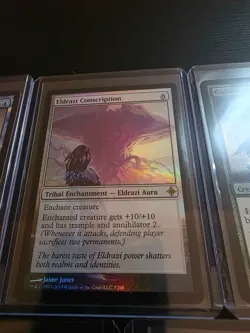 2010 MTG Rise of the Eldrazi FOIL RARE LOT neverplayed/NM - Image 2