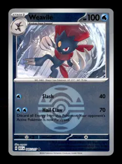 Weavile (Dusk Ball) 045/217 Uncommon Ascended Heroes Pokemon Reverse Holo NM - Image 1