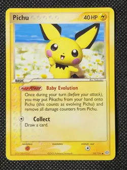 NM Pichu Non-Holo #59 Emerald Pokemon TCG - Image 1
