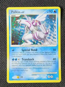 Played (LP) Palkia Holo #11 Diamond and Pearl Pokemon TCG - Image 1