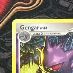 Pokemon Gengar 18/100 Stormfront Rare Regular Eng 2008 NM-LP - Image 2