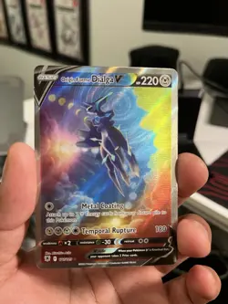 Pokemon TCG Origin Forme Dialga V Full Art Holo Ultra Rare 177/189 EN - Image 3