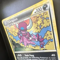 Pokemon TCG Drapion 4/102 Triumphant Stage 1 Rare Regular 1st Ed 100HP 2010 - Image 3
