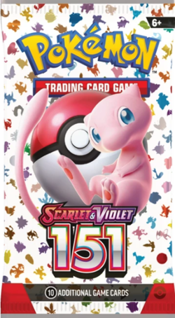 Pokemon - Scarlet & Violet 151 - Single Booster Pack - 0% VAT GVMS - Image 1