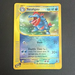 Pokemon TCG - Feraligatr - 46/165 - Reverse Holo - Rare - Expedition [Near Mint] - Image 1
