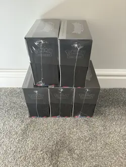 5x Pokemon TCG Pitch Black Pokemon Center ETB Elite Trainer Box Brand New Sealed - Image 4