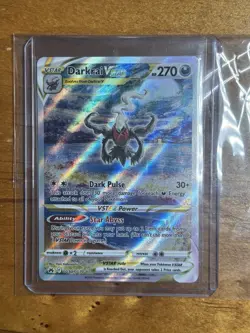 Pokemon Darkrai VSTAR GG50/GG70 Crown Zenith Galarian Gallery UR FA Holo EN - Image 1