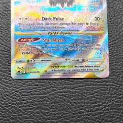 Pokemon Darkrai VSTAR GG50/GG70 Crown Zenith Galarian Gallery UR FA Holo EN - Image 3