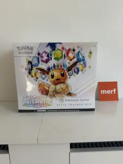 Pokemon Prismatic Evolutions Pokemon Center Elite Trainer Box ETB Sealed! ✅ - Image 1