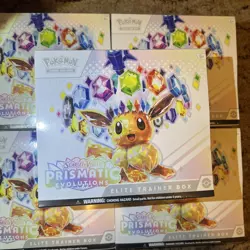 NEW Pokemon Prismatic Evolutions ETB Elite Trainer Box Sealed 6 - Read Desc - Image 1