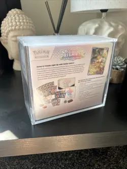 Prismatic Evolutions Pokemon Center Elite Trainer Box ETB New & Sealed + Case - Image 3