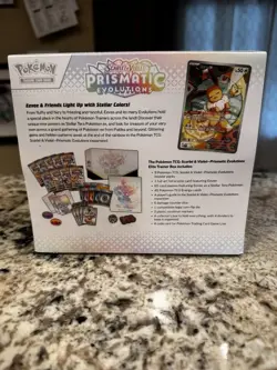 Pokemon TCG Prismatic Evolutions Dollar General Elite Trainer Box Factory Sealed - Image 3