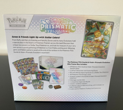 Pokemon Scarlet & Violet Prismatic Evolutions Elite Trainer Box - ETB - Sealed - Image 2