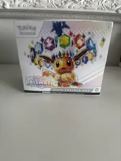 Pokemon TCG Scarlet & Violet Prismatic Evolutions Elite Trainer Box ETB Sealed - Image 1