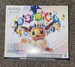Pokemon TCG Prismatic Evolutions Elite Trainer Box ETB SEALED✅IN HAND🔥✅ - Image 1