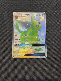 Pokemon TCG Espeon GX Shiny Vault Full Art Hidden Fates SV60/SV94 - Image 1