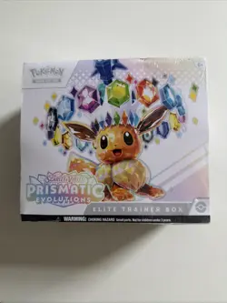 Pokemon TCG Prismatic Evolutions Elite Trainer Box Sealed - Image 1