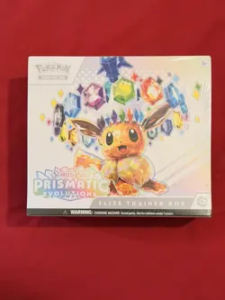 Pokemon Scarlet & Violet Prismatic Evolutions Elite Trainer Box - ETB - Sealed ✅ - Image 1