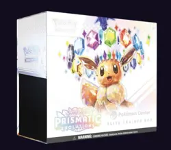 Pokemon Prismatic Evolutions Pokemon Center Elite Trainer Box ETB New Sealed A++ - Image 1