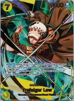 Trafalgar Law - (SP) Foil SEC OP10-119 NM - Image 1