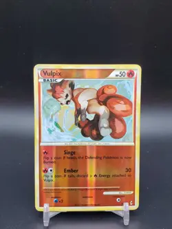 Vulpix 75/95 Call of Legends Reverse Holo HP Pokemon Card - Image 1