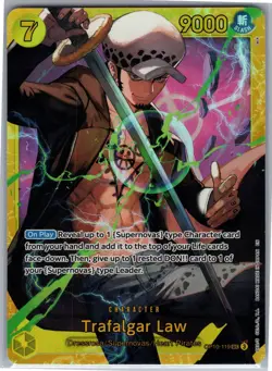 Trafalgar Law - (Reprint) PRB-02 OP10-119 Foil SEC NM Premium Booster -The Best- - Image 1