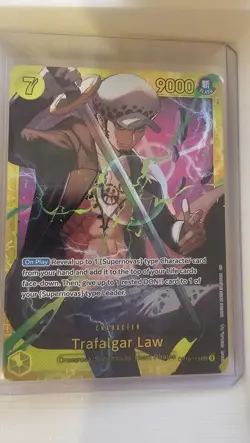 Trafalgar Law (119) OP10 OP10-119 Foil SEC NM Royal Blood - Image 1