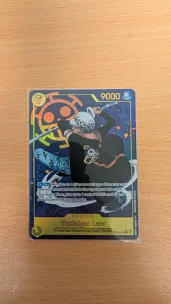Trafalgar Law OP10-119 Alt SEC Parallel Royal Blood One Piece Card NM/LP - Image 1