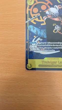 Trafalgar Law OP10-119 Alt SEC Parallel Royal Blood One Piece Card NM/LP - Image 5