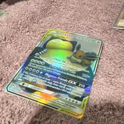 The Pokemon Company Eevee & Snorlax GX Team Up 171/181 Ultra Rare Holo 270 HP - Image 3