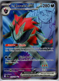 N's Zoroark ex - 175/159 SV09: Journey Together - Pokemon Card - NM - Image 1