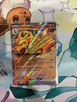 Pokemon TCG Charizard EX 161 Scarlet & Violet Promo Holo Ultra Rare Card - Image 1