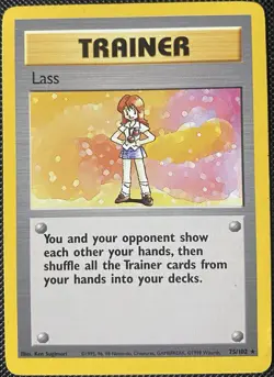 Lass 075/102 Base Set Regular - Pokemon Card - Image 1