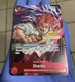 Shanks P-083 Championship Tournament Promo CS One Piece Card English - Image 1
