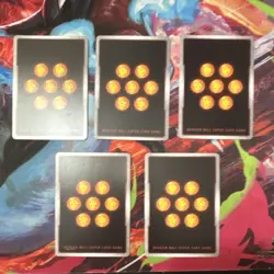 Dragon Ball Fusion World SCR/SR Alt Art Foil 5-Card Lot - Image 2