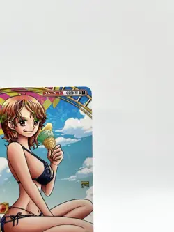 2010 One Piece Nami Rare Holo Card C250-W R Berry Match Double Vol.7 Crew Card - Image 3