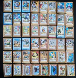 One piece carddass Hyper battle Arlong & Zoro 48 Cards Japanese Lot - Image 1
