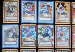 One piece carddass Hyper battle Arlong & Zoro 48 Cards Japanese Lot - Image 2