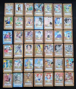 One piece carddass Hyper battle Girls' card set 42 Cards Japanese Vintage Lot - Image 1