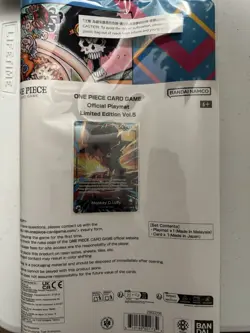 One Piece Card Game Official Playmat Limited Edition Vol.5 PROMO ENGLISH IN-HAND - Image 3