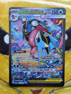 Pokemon Chaos Rising 8-Card Lot Mega Greninja EX #116 Mega Dragalge #118 & More - Image 1