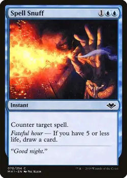 NM - Spell Snuff [MH1 - 70] Modern Horizons - Image 1