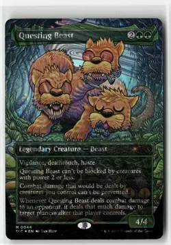 Questing Beast (Halo Foil) M Secret Lair Countdown Kit 44 NM M1-001 - Image 1