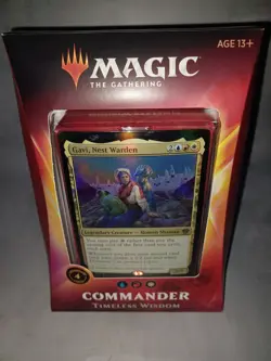 (SEALED, New) MTG Timeless Wisdom Commander Pre-con Ikoria 2020 English 630509943579 - Image 1