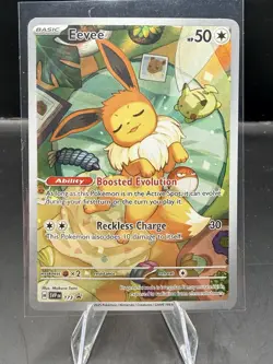 Eevee 173 Promo Sv: Scarlet & Violet Holo full art Pokemon TCG Trading Card Game - Image 1