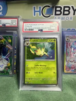 PSA 10 Pokemon Leafeon SVP 170 Black Star Promo Holo Prismatic Evolutions - Image 1